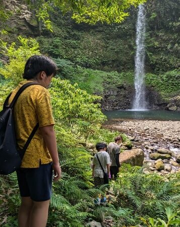 小布瀬の滝～ライオン岩