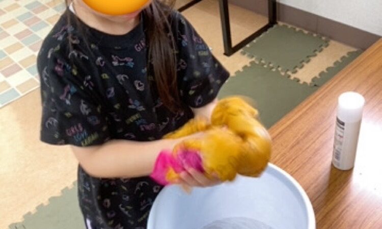 洗濯遊び・神柱児童館