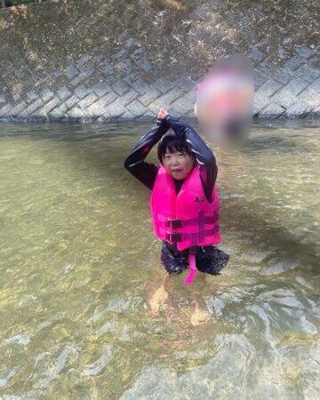 川は気持ちいいな😆❣