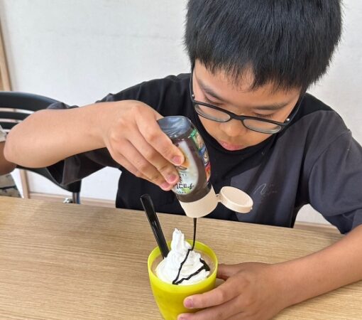 チョコバナナフラペチーノ❗❓😊✨