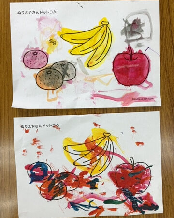 絵具で遊ぼう♪