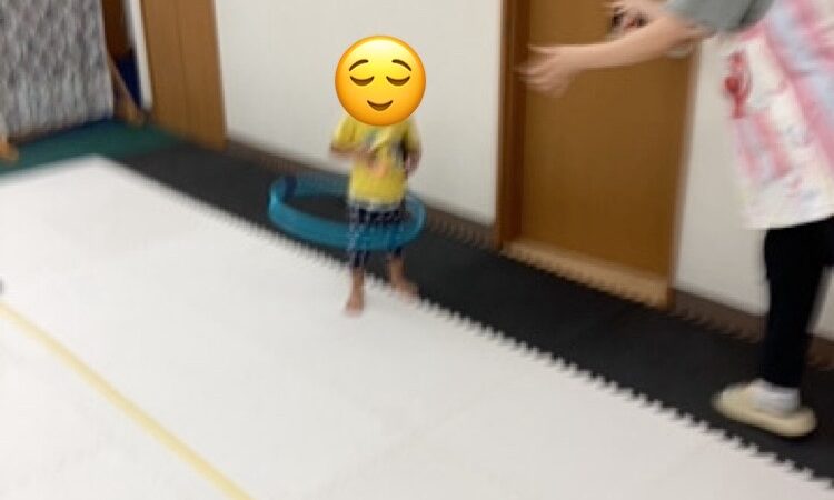 輪投げになっちゃった♪