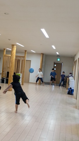 今日も開催！ドッチボール大会🥎