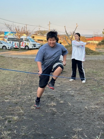 おおなわとび😄