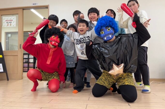 鬼は外～👹❗　福は内～❗