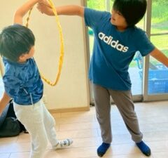 わっか通しゲーム👏