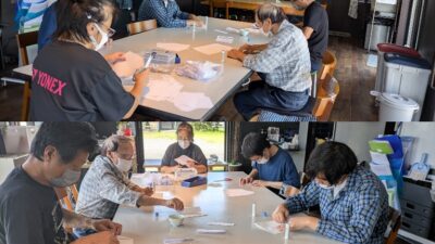 箸袋作成🥢風景