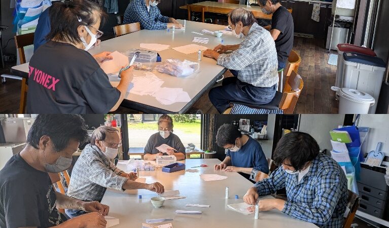 箸袋作成🥢風景