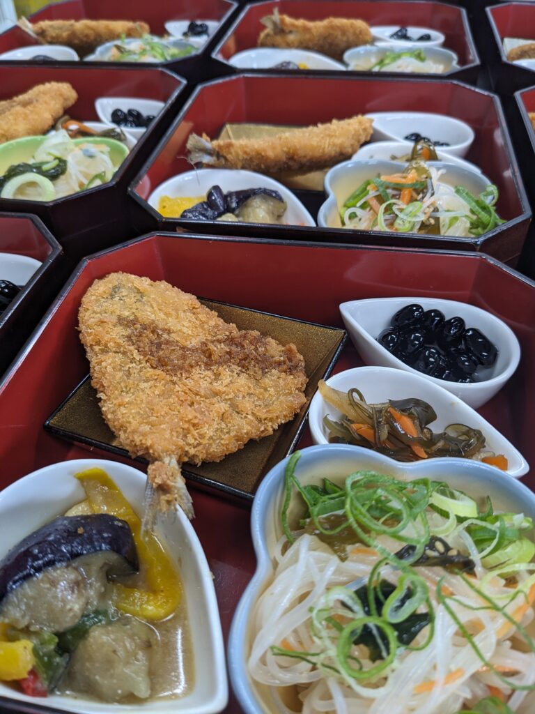 えがおの里三股 三股町 障がい者福祉サービス 本日の弁当